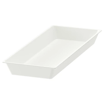 Лоток для кухонного приладдя IКЕА UPPDATERA білий, 20x50 см 504.600.18