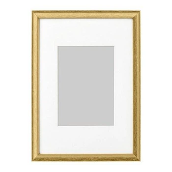 Рама ИКЕА СИЛВЕРХОЙДЕН золотой, 21x30 см 403.703.96