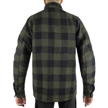 Рубашка Фланелева Sturm Mil-Tec Flannel Shirt, Black, S