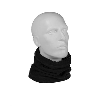 Мультифункціональний Головний убір Sturm Mil-Tec Neck Warmer Fleece, Black