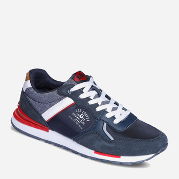 Buty sportowe męskie do kostki Lee Cooper LCW-24-03-2339MA 46 30.7 cm Granatowy/Szary (5904292155118)