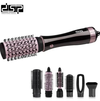 Фен щітка DSP 50020 гребінець мультистайлер для укладки волосся 7в1 1000W (Ks34354645)