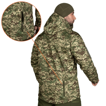 Куртка Stalker SoftShell Хижак піксель (7495), XXL