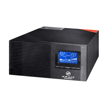 Инвертор с правильной синусоидой Kraft KRF-AVR1000VA/800W-12V