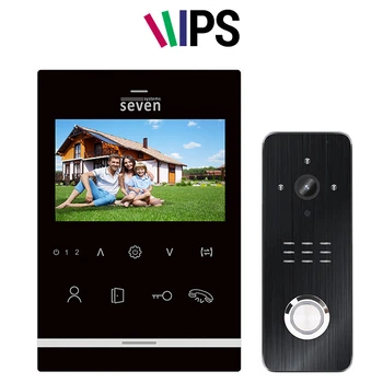 Комплект домофону з панеллю виклику SEVEN DP-7541/07Kit black