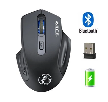 Мышка беспроводная iMice G-1800 USB+Bluetooth на аккумуляторе