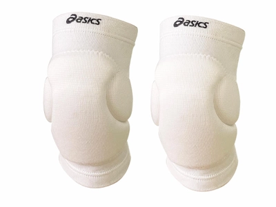 Наколінники волейбольні з подушечками Asics L білі (Бандаж на колінний суглоб)