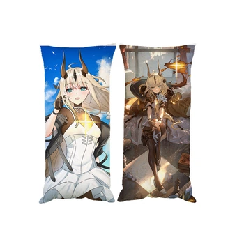 Подушка аниме Аркнайтс Arknights двухсторонняя 30х50 см (pp0724)