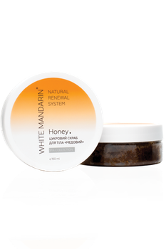 Цукровий скраб для тіла «Медовий» SPA collection Чойс, White Mandarin Choice, Made in Ukraine, 150 мл, срок до 05/25