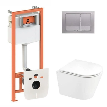 Инсталляция 4 в 1 Qtap Nest Scorpio Сатин (QT1433053EUQW45163)