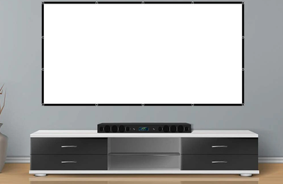 Светоотражающая ткань для экрана проектора, 150 дюймов, Athand