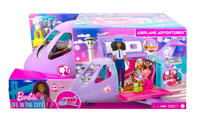 Лялька з аксесуарами Mattel Barbie Life in the City Airplane Adventures 29 см (0194735007684)