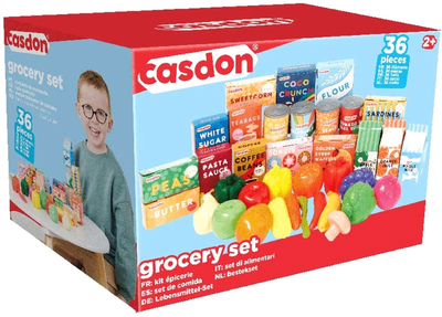 Набір продуктів Casdon Фрукти, Овочі, Консерви (5011551001052)