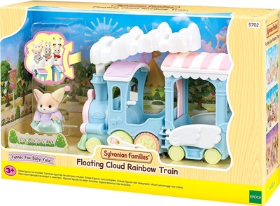 Zestaw figurek do zabawy Epoch Floating Cloud Rainbow Train (5054131057025)
