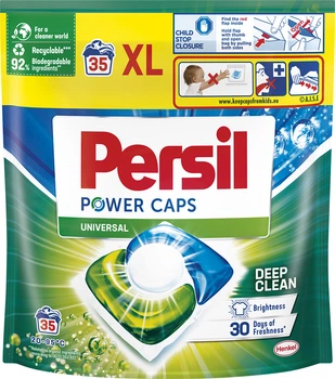 Капсули для прання Persil Power Caps Universal Deep Clean 35 циклів прання (9000101801989)