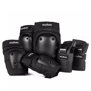 Спортивная защита Skybulls 3в1 комплект Black
