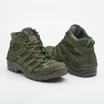 Ботинки тактические демисезонные кожаные PAV Style Lab Venom Tactical Boots 507 р.40 26,5см Хаки