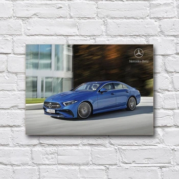 Деревянный постер «Mercedes-Benz CLS (C257)» 210х297 мм