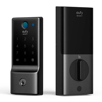 Умный биометрический замок Eufy Security C220 Wi-Fi с отпечатком пальца Черный (1013-531-00)