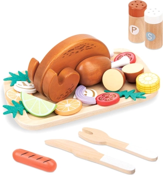 Zestaw do zabawy Small Wood Roast Chicken (5711336036889)