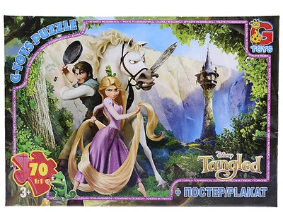 Дитячі пазли «Рапунцель» G-Toys (TA002)