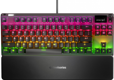 Клавіатура дротова SteelSeries Apex 7 TKL USB US (5707119032728)