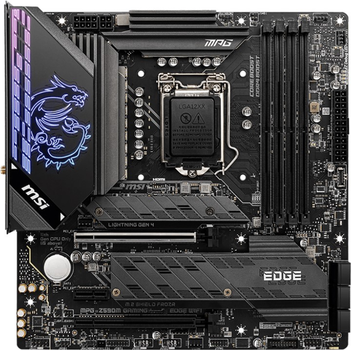 Материнська плата MSI MPG Z590M Gaming Edge Wi-Fi (s1200, Intel Z590, PCI-Ex16) (4719072819415)