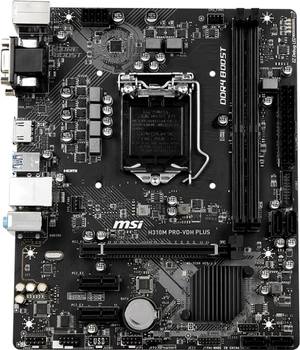 Płyta główna MSI H310M PRO-VDH PLUS (s1151, Intel H310, PCI-Ex16) (4719072587116)