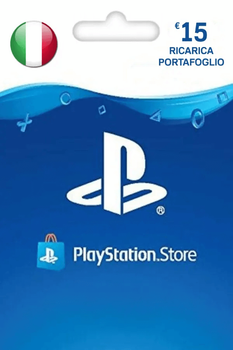 PSN Card 15 EUR | Playstation Network Italy (ключ активації)
