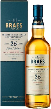 Віскі Braes of Glenlivet 25 років витримки 0.7 л 48% в подарунковій упаковці (5000299613931)