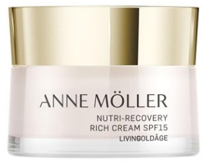 Krem do twarzy Anne Möller Livingoldâge Nutri-Recovery Rich Cream Spf15 50 ml (8058045430063)