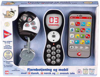 Ігровий набір VN Toys B Beez Ключі від машини Пульт керування та Мобільний телефон (5701719711571)