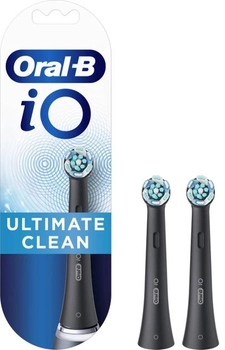 Насадки до зубної щітки ORAL-B Braun iO Ultimate Clean Чорні 2 шт (4210201319832)