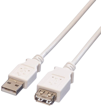Кабель Value USB Type-A - USB Type-A 3 м White (11.99.8961)