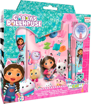 Щоденник на замку Euromic Gabby's Dollhouse із чарівною ручкою (8435507876902)