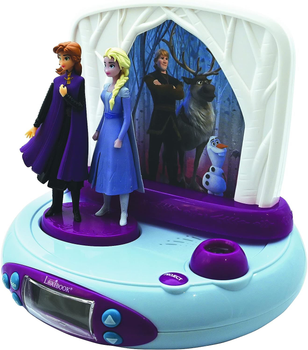 Lampka nocna-budzik Lexibook Disney Frozen (3380743080352)