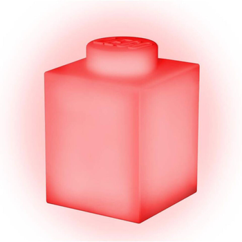 Lampka nocna silikonowa LEGO Classic Led Czerwona (4895028525538)