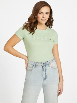 Футболка жіноча Guess Q3OI04KAK91-G8E7 M Зелена (7622078136257)