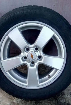 Флиппер резинка для защити дисков колес GLZ Motors R17 комплект серый