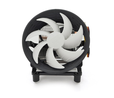 Кулер процессорный PCCooler V3 (YT-CCPC-V3/21427), Intel: 1150/1151/1155/1156/775, AMD: AM2/AM3/AM4/FM1/FM2, 120х120х74 мм, 3-pin