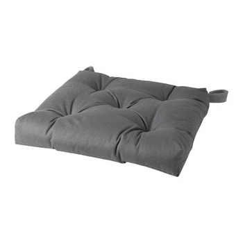 Подушка на стул IKEA МАЛИНДА, серый, 40, 35x38x7 см, 103.310.14