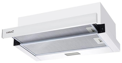 Витяжка Cata телескопічна, 60см, 700м3год, TFB-5160 WH, білий (02034107)
