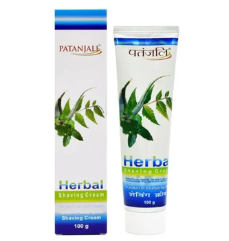 Крем для бритья Patanjali на основе трав, 100 г