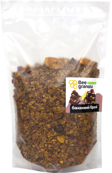 Гранола Bee Granola Банановый брауни 1 кг (4820228430573)