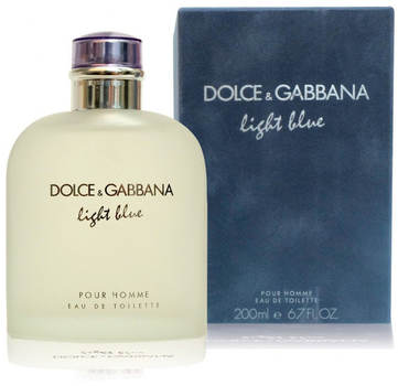 Туалетна вода Dolce&Gabbana Light Blue Homme 200 мл (737052872018)