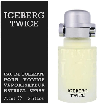 Woda toaletowa męska Iceberg Twice Men Spray 75 ml (8057714450258)