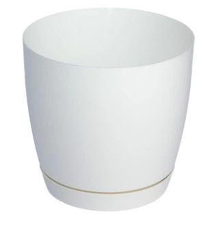 Горшок для цветов Toscana Krugla-11 0,8 л белый Form-Plastic