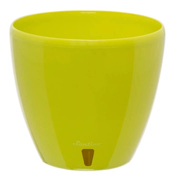 Вазон двойной с картриджем "DECO TWIN PLUS" 12,0 л лайм Santino DTWC120LME