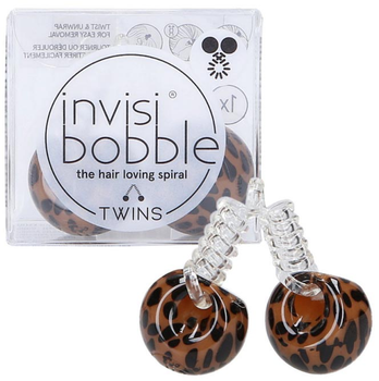 Резинка для волосся Invisibobble Twins Purrfection 1 шт (4063528010551)