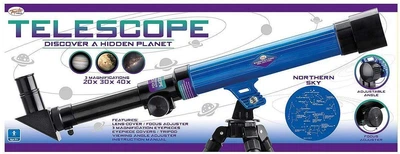 Teleskop Toyrific Science ze statywem Czarno-niebieski (5031470129132)